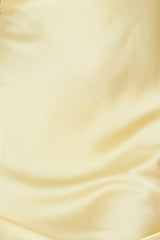 Pleased Satin Halter Maxi Dress Yellow