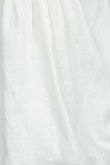 Posing Time Dress White