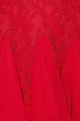 Romantic Mood Mini Dress Red