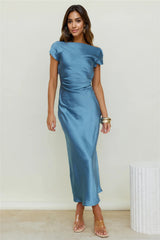 Maxi Dress - Steel Blue