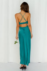 Angels In America Midi Dress Green