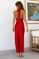 Calling Maria Maxi Dress Wine