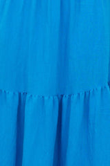 Pose For The Show Midi Dress Blue