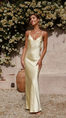 Gisella Maxi Dress - Yellow