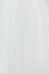 Pretty Snowflake Tulle Mini Dress White