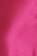 Shine Of Pearls Satin Maxi Dress Pink