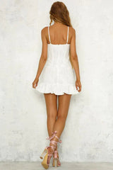 Over The Love Dress White