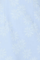 Striking Elegance Mini Dress Blue