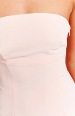 Lauren Pink Strapless Mini Dress