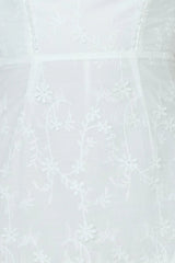 Soft Glow Dress White