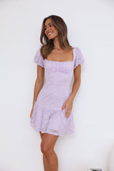 Little Moment Mini Dress Lilac
