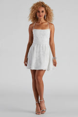Zoey Sleeveless Chiffon Party Dress