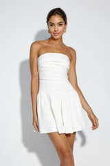 Looking Luxe Mini Dress White